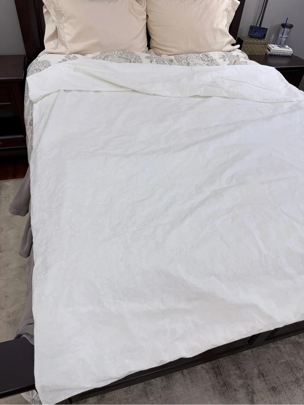 Ralph Lauren Crisp White Duvet Cover Twin